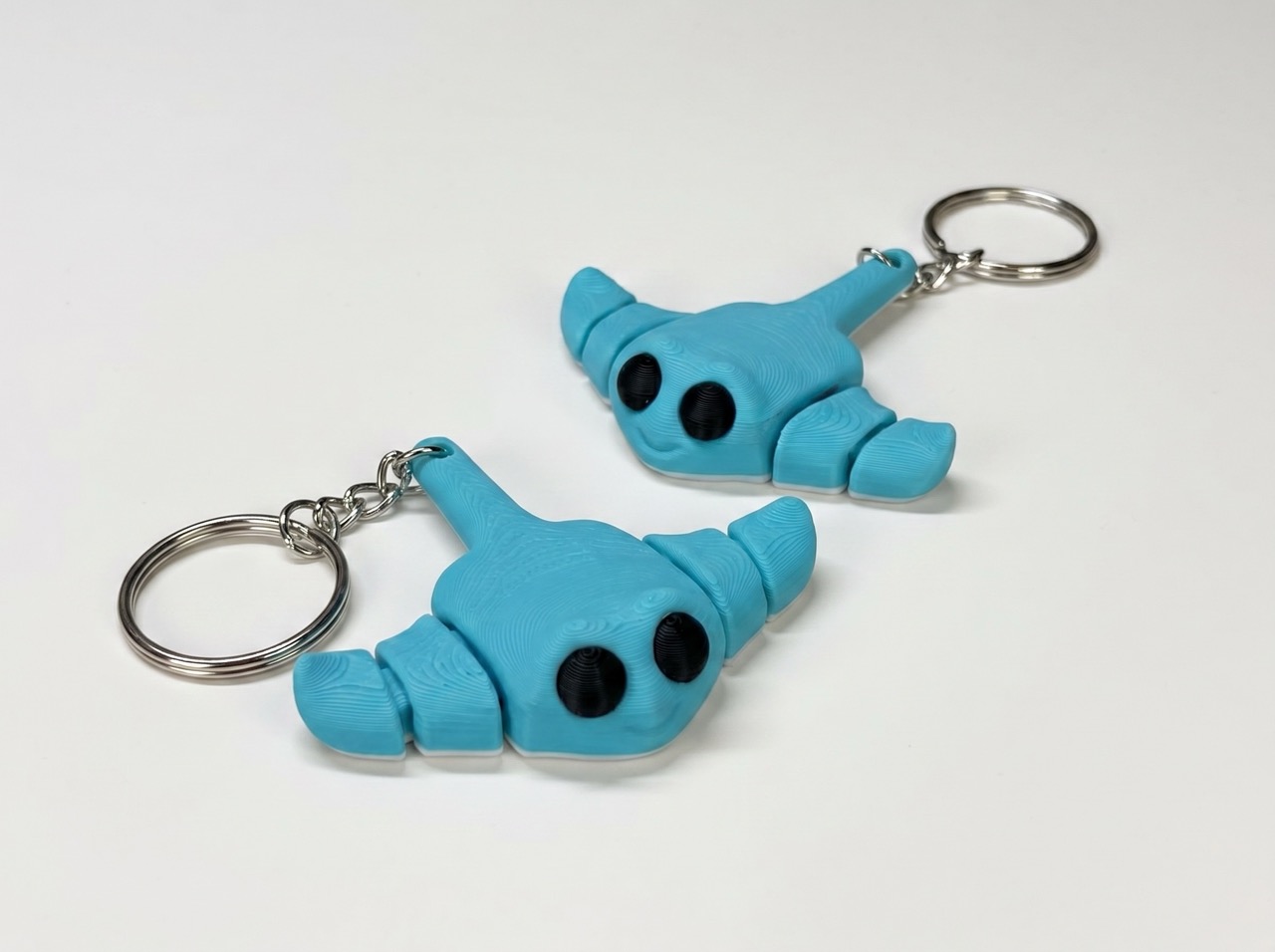 3D keychain Stingray